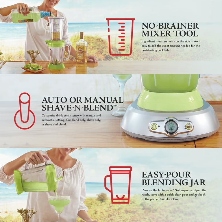 Margaritaville Bahamas Frozen Concoction Maker with No Brainer Mixer