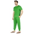 thumbnail image 3 of Inkmeso SolidPajama Set For Mens Short Sleeve Sleepwear Round NeckNightwearPj Set, 3 of 7