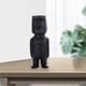 thumbnail image 4 of Estatua de la isla de Pascua antigua, estilo retro megalito masivo, accesorios, C Negro Zulema Estatua de cabeza, 4 of 8