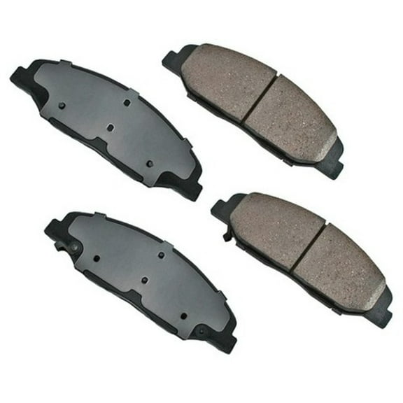 Akebono PRO-ACT Ultra-Premium Brake Pad Set, Ceramic Fits select: 2008-2015 CADILLAC CTS, 2009-2011 CADILLAC STS