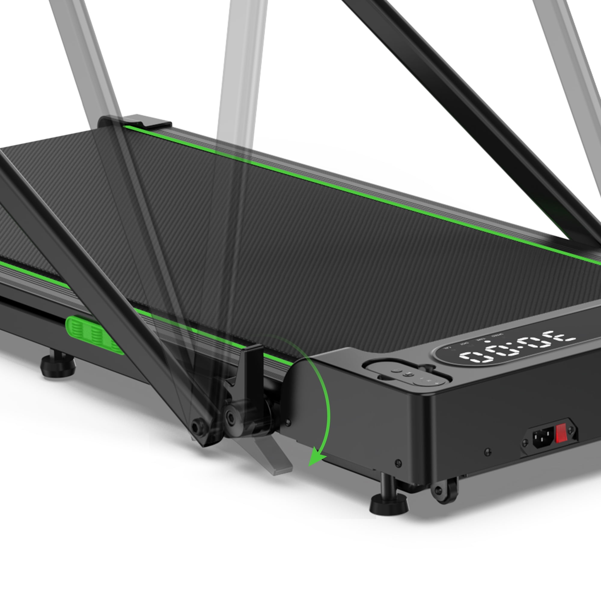 2 in 1 Walking Pad for Home/Office,Folding Treadmill 2.5HP,COFUNOK Under Desk Treadmill with Remote,0.6-7.6mph