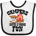 thumbnail image 3 of Inktastic Campers Have Smore Fun Boys or Girls Baby Bib, 3 of 4