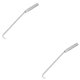thumbnail image 1 of 2 piezas de alambre de amarre con gancho, herramienta de fijación rápida de varillas de acero, bridas prácticas para cercas eléctricas., 1 of 6