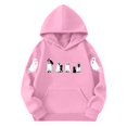thumbnail image 4 of MexChoioe Boys and Girls Halloween Hoodie Hooded Sweatshirt Ghost Graphic Print Long Sleeve with Pockets Versatile for Holiday Party and Daily, 4 of 4