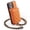 Orange, variant on Quilted Leather Wallet Case for iPhone 14-17 Plus Pro Max, Crossbody Flip Card Holder Shockproof Phone Cover for Women