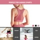 thumbnail image 3 of Sujetador deportivo para mujer Empalme de malla Transpirable Almohadilla extraíble Bodycon Shakeproof, 3 of 7