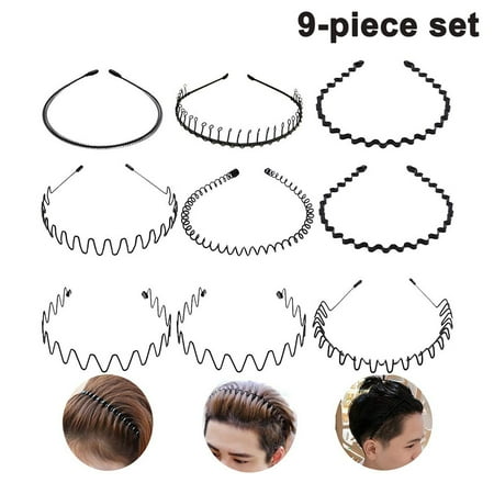 Unisex metal hair band, wave metal headband, non-slip elastic headband, men's hair band, hair accessories, headband accessories for outdoor sports | Walmart Canada Unisex metal hair band, wave metal headband, non-slip elastic headband, men's hair band, hair accessories, headband accessories for outdoor sports | Walmart Canada