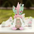 thumbnail image 2 of Moocorvic Knitted Bunny Easter Gnomes, Plush Spring Baskets Stuffed Animals Doll Birthday Gifts Table Ornament Home Decor, 2 of 9