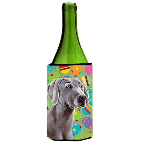 Weimaraner Easter Eggtravaganza Wine Bottle Hugger - 24 oz.