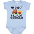 thumbnail image 3 of Inktastic Farming Daddy Plays with Tractors Boys or Girls Baby Bodysuit, 3 of 5