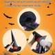 thumbnail image 5 of Novedad de Halloween, colgante de adorno colgante de bruja estrellándose en un árbol con correa ajustable, puerta, porche, mago estrellado, accesorios de decoración interior al air, 5 of 5