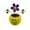 B, variant on 1pcs Solar Dancing Flower, Solar Powered Dancing Swinging Flower Toy, Swinging Animated Bobble Dancer Decor Toys Mother Day Gift for Car Home Desk (Butterfly)