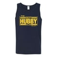 thumbnail image 2 of Wild Bobby, Greatest Dad in the Galaxy Father's Day Mens Tank Top, Navy, Large, 2 of 3