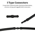 thumbnail image 2 of Lefu 36pcs Windshield Washer Hose Connector Water Tube T/Y/I Type Splitter Fittings, 2 of 9