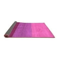 thumbnail image 2 of Ahgly Company Indoor Square Abstract Purple Contemporary Area Rugs, 4' Square, 2 of 4