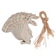 thumbnail image 5 of Adornos 10 Uds. Adornos De Animales De Madera Forma De Conejito Adorno Colgante Decoraciones De Pascua, 5 of 7