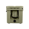 thumbnail image 2 of nICE 45 Quart Double Walled High Grade Bear Resistant Outdoor Cooler, Beige, 2 of 3