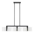 thumbnail image 2 of Golden Lighting Aenon 3-light Island Light in Matte Black, 2 of 13