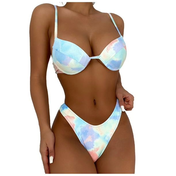 nsendm Female Underwear Adult Bathing Suit Small Bust Swimsuit