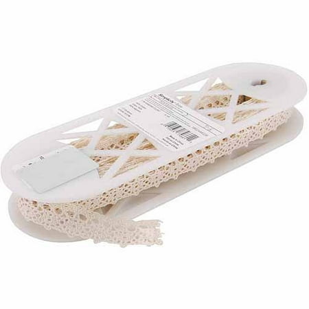 Wrights Hanging Cluny Lace, 1" x 12 yds, Natural