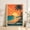 Rolled Canvas, variant on Retro Sunset Surfing Print, Vintage Beach Poster