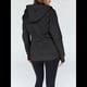 thumbnail image 4 of Sudaderas con Capucha y Cremallera para Mujer, Chaquetas de Forro , Sudaderas de Gran Tamaño, Conjuntos de Moda de Otoño, Suéteres, Ropa de Invierno. Negro M, 4 of 10