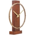 thumbnail image 2 of NEXTIME WALL CLOCK CARL - SMALL BROWN, 2 of 13