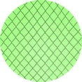 thumbnail image 1 of Ahgly Company Indoor Round Solid Green Modern Area Rugs, 3' Round, 1 of 1