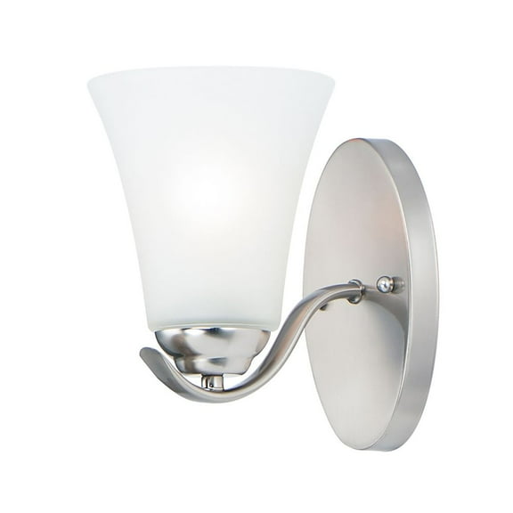 Maxim Vital 1-Light Wall Sconce - Satin Nickel - 12081FTSN
