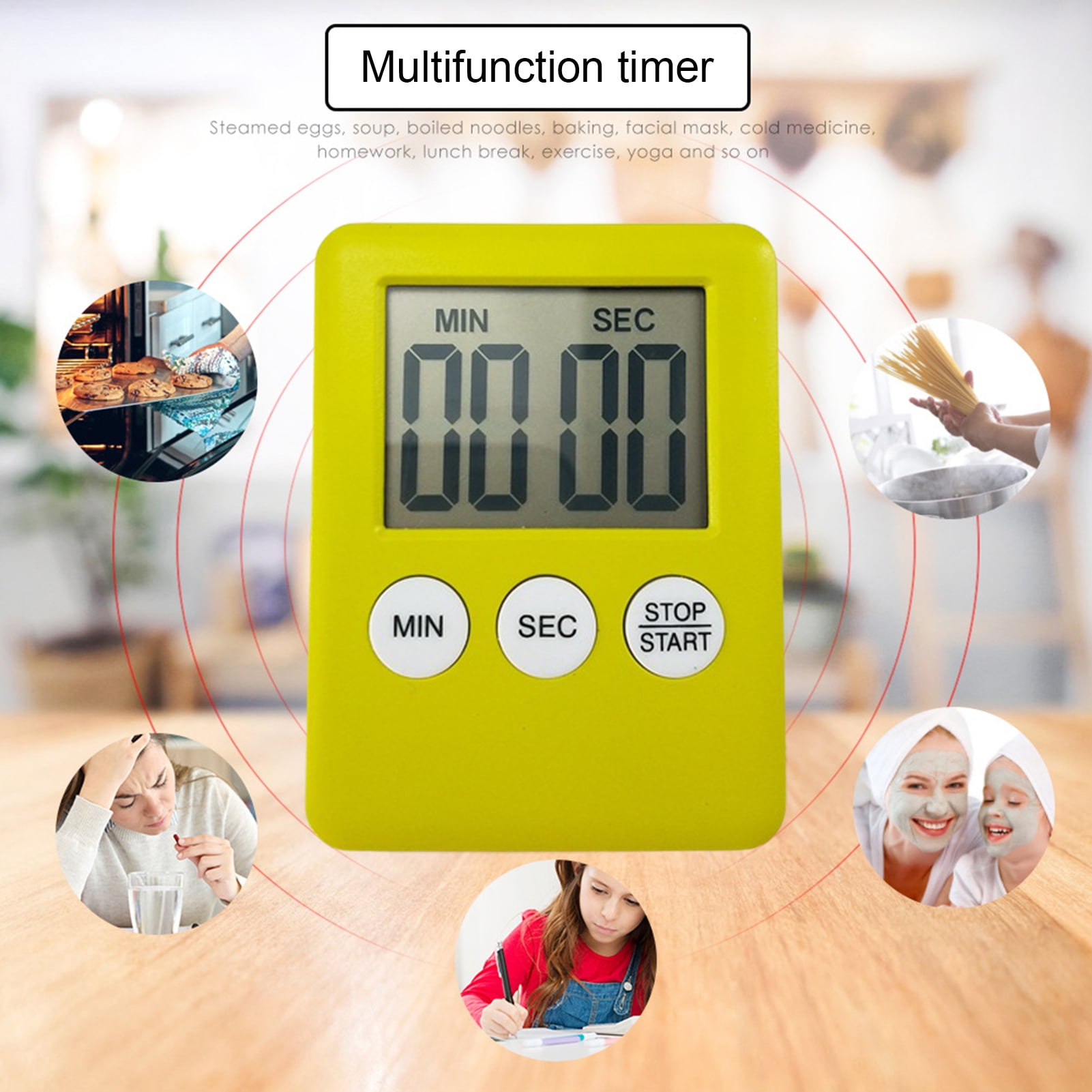 Buy Travelwant Timers, Classroom Timer for Kids, Kitchen Timer for