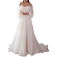 thumbnail image 2 of WREESH Robe Longue Élégante Décontractée à une Épaule Slim Couleur Unie, 2 of 9