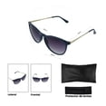 thumbnail image 4 of Lentes de Sol Levis Eyewear Mujer X13015 Outlook Marco de Plástico Color Azul con Filtro 100% UV, 4 of 5
