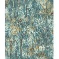 thumbnail image 2 of Teal Lush Forest Tropical Wallpaper, 2 of 5
