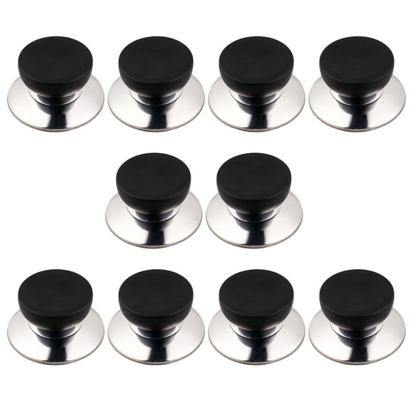 Masteelf 10 Pcs Non-Stick Cookware Set with Detachable Handles, Pots and Pans for Easy Cooking and Storage