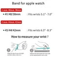 thumbnail image 6 of LEIXIUER Silicone Cover for Apple Watch Case 44mm 40mm 45mm 41mm 42mm 38mm Accessories Bumper Shell Protector iWatch Series 6 5 4 3 SE 7, 6 of 8