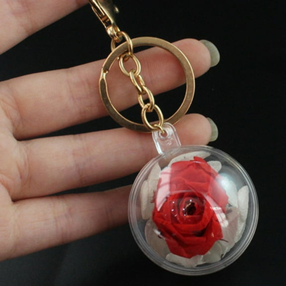 WHAMVOX Transparent Acrylic Fillable Sphere for Home Decoration and Long Lasting 6cm