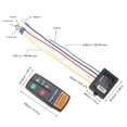 thumbnail image 3 of Kit De Control Remoto De Cabrestante Inalámbrico, Control Preciso Mejora La Seguridad Control De Alcance De 50 Pies Control Remoto De Cabrestante Inalámbrico ABS Duradero 3 En 1, 3 of 7