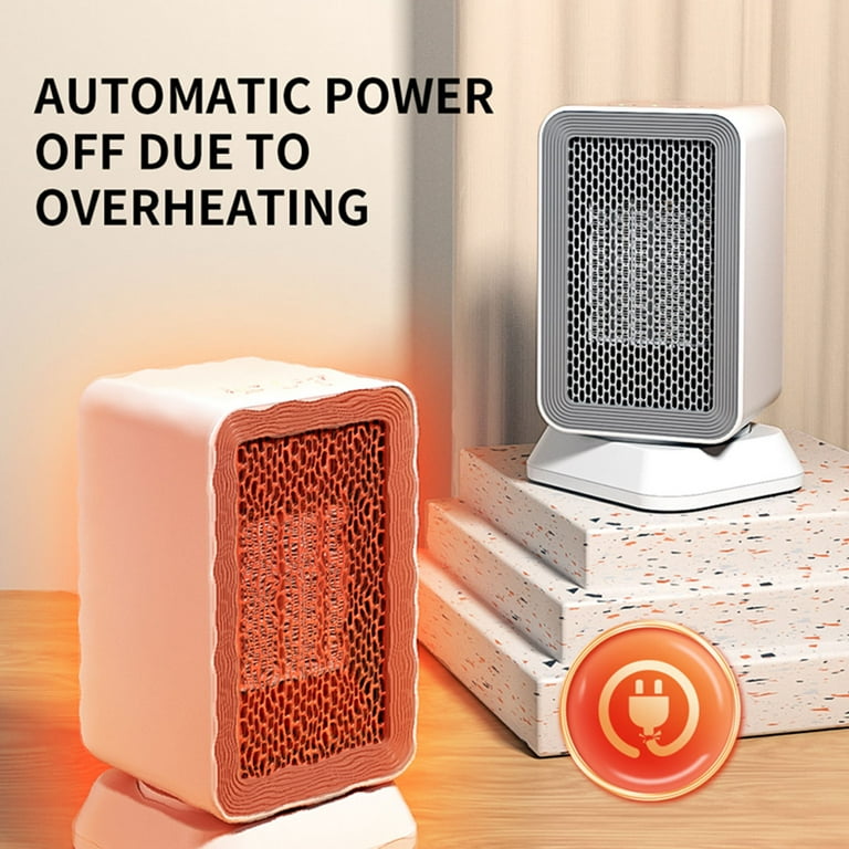 Hands DIY Space Heater Fan Heater Reusable Portable Electric Heater 1000W  Small Desktop Heater Mute Personal Heater Fast Heating PTC Ceramic Heater 3  Modes for Home Bedroom Office Desk - Walmart.com