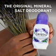 thumbnail image 5 of Crystal Mineral Deodorant Roll-On Lavender & White Tea, Paraben Free, 2.25 Ounce, 5 of 8