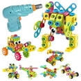 thumbnail image 4 of Contixo Educational Building Blocks for Toddlers, 3D STEM Construction Kids Toy Set with Guide, 223-Piece, 4 of 8