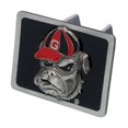 thumbnail image 1 of NCAA Georgia Bulldogs Trailer Hitch Cover, Class III, 1 of 2