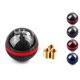 thumbnail image 1 of Ilimitado MUGEN carbono patrón coche cabeza de engranaje modificada cabeza de engranaje de fibra de carbono cabeza de palo de onda 5 velocidades 6 velocidades - 6 velocidades borde rojo dontodent Kuyhfg Sin marca, 1 of 5