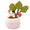Strawberry Kitten, variant on Cute Plush Animal Plant Pots, 11.8-Inch Stuffed Toys in Decorative Planters – Bear, Elephant & Cat Variants, Soft Plush Animal Dolls for Kids, Home Decor & Gifts
