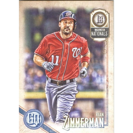 Ryan Zimmerman Baseball 2018 Topps Gypsy Queen #58 Ryan Zimmerman Washington Nationals Baseball Card - *GOTBASEBALLCARDS ()