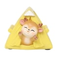 thumbnail image 2 of DOLITY Animals Vase Tabletop Flower Pot Home Garden Decor Fawn Yellow, 2 of 9