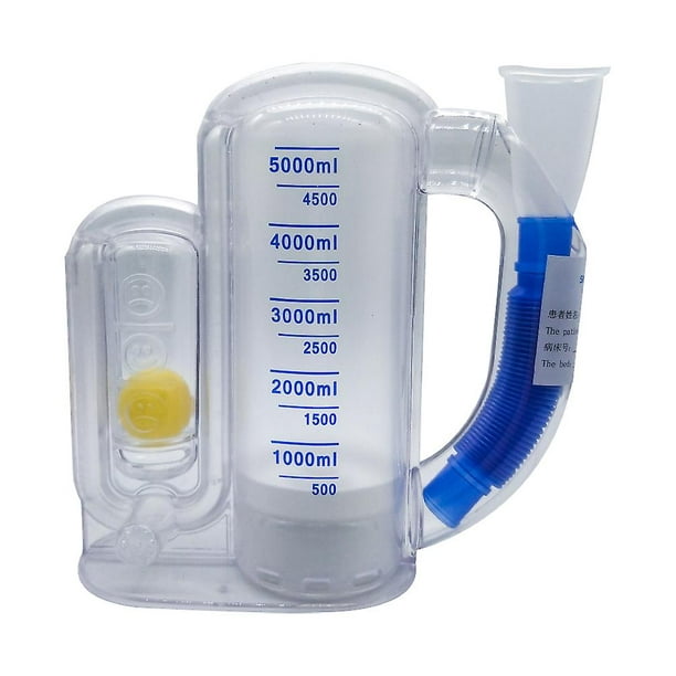 Appareil Portable d'Exercice Respiratoire pour Poumons, Appareil d'Entraînement  d'Endurance avec Résistances Réglables