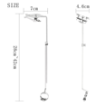 thumbnail image 3 of 2X Support de Musique Portable Flûte Bande de Marche Pince à Musique Pince Accessoires pour Instruments en Bois, 3 of 6
