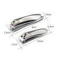 thumbnail image 2 of Petit Coupe-ongles Champagne en Acier Inoxydable + Alliage de Zinc, 2 of 5
