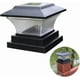 thumbnail image 5 of Solar Post Post Light Waterproof Outdoor Cap Lights Decorative Fence Lamps for Patio Garden Outdoor Paved Pathway (Black), 5 of 5