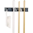 thumbnail image 4 of Carlisle Sanitary Maintenance B642614 Roll N Grip System 18 in. Broom Holders, Black - 1 Hook & 3 Rollers - 4073100, 4 of 4